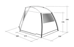 Outwell Woodcrest Drive Away Awning 25 Outwell Woodcrest Drive Away Awning -Camping Sales Store 111167 woodcrest drawing perspective2