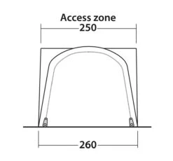 Outwell Newburg 160 Air Drive Away Awning 13 Outwell Newburg 160 Air Drive Away Awning -Camping Sales Store 111170 newburg 160 air drawing other4
