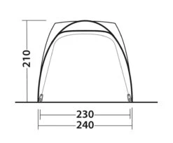 Outwell Beachcrest Drive Away Awning 25 Outwell Beachcrest Drive Away Awning -Camping Sales Store 111238 beachcrest drawing other5