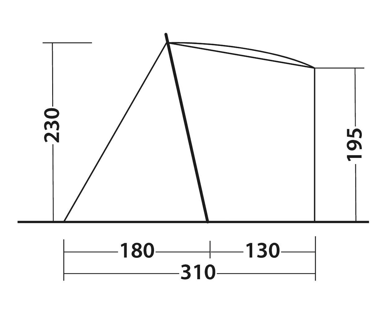 Outwell Sandcrest L Awning 5 Outwell Sandcrest L Awning - Image 3