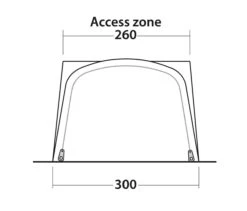 Outwell Newburg 240 Air Low Drive Away Awning 17 Outwell Newburg 240 Air Low Drive Away Awning -Camping Sales Store 111245 newburg 240 air drawing other5