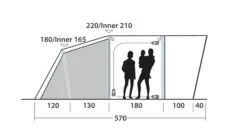 Outwell Springville 4SA Tent (2023) 22 Outwell Springville 4SA Tent (2023) -Camping Sales Store 111275 springville 4sa drawing other4