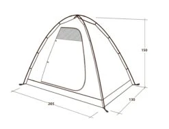 Outwell Free Standing Inner 16 Outwell Free Standing Inner -Camping Sales Store 111289 free standing inner drawing perspective2