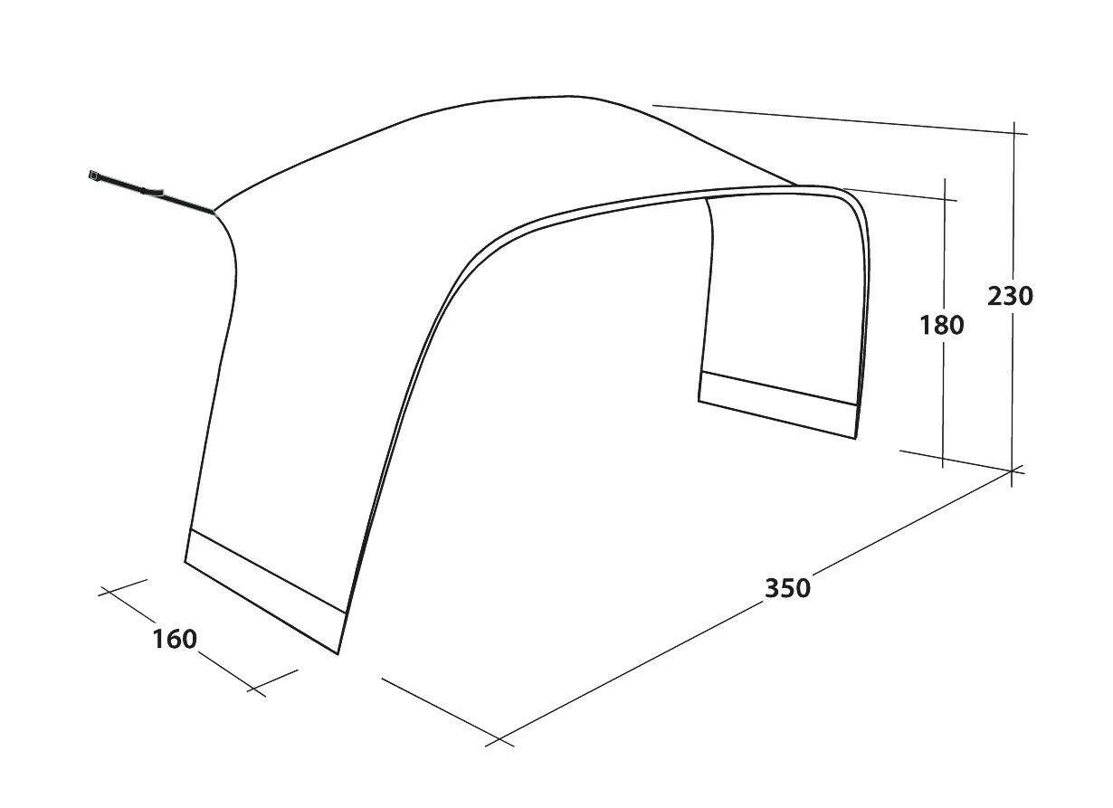 Outwell Lounge Tent Connector L (2023) 7 Outwell Lounge Tent Connector L (2023) - Image 5