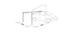 Easy Camp Canopy -Camping Sales Store 120379 canopy drawing perspective2