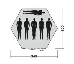 Easy Camp Moonlight Yurt Tent -Camping Sales Store 120382 moonlight yurt drawing floorplan3