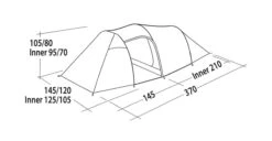 Easy Camp Magnetar 200 Tent 9 Easy Camp Magnetar 200 Tent -Camping Sales Store 120415 magnetar 200 steel blue drawing perspective2
