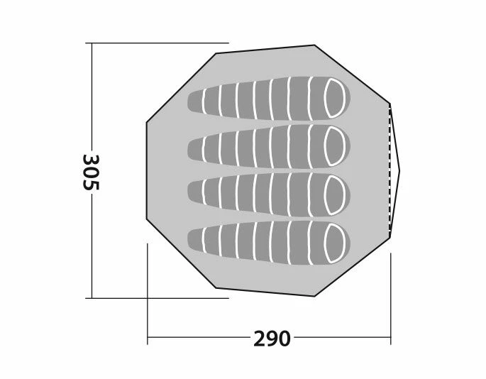 Robens Klondike S Tipi Tent (2022) 4 Robens Klondike S Tipi Tent (2022) - Image 2