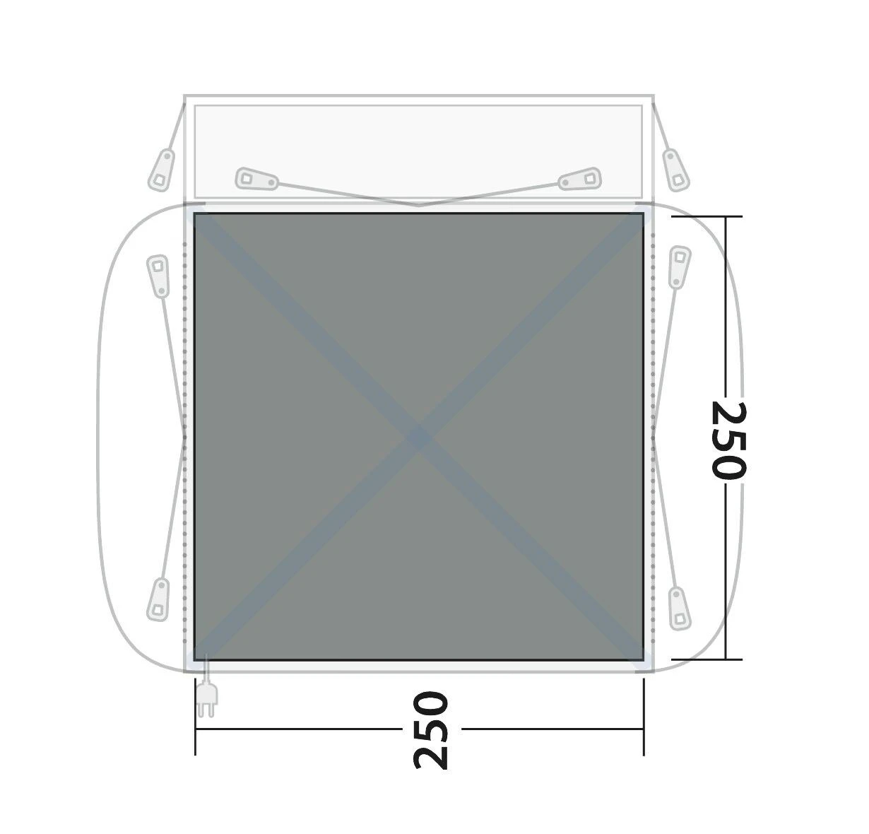 Outwell Milestone / Dash Flat Woven Carpet 4 Outwell Milestone / Dash Flat Woven Carpet - Image 2