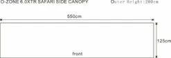 Outdoor Revolution O-Zone 6.0xtr Safari Side Sun Wing 11 Outdoor Revolution O-Zone 6.0xtr Safari Side Sun Wing -Camping Sales Store 20190813canopy 1