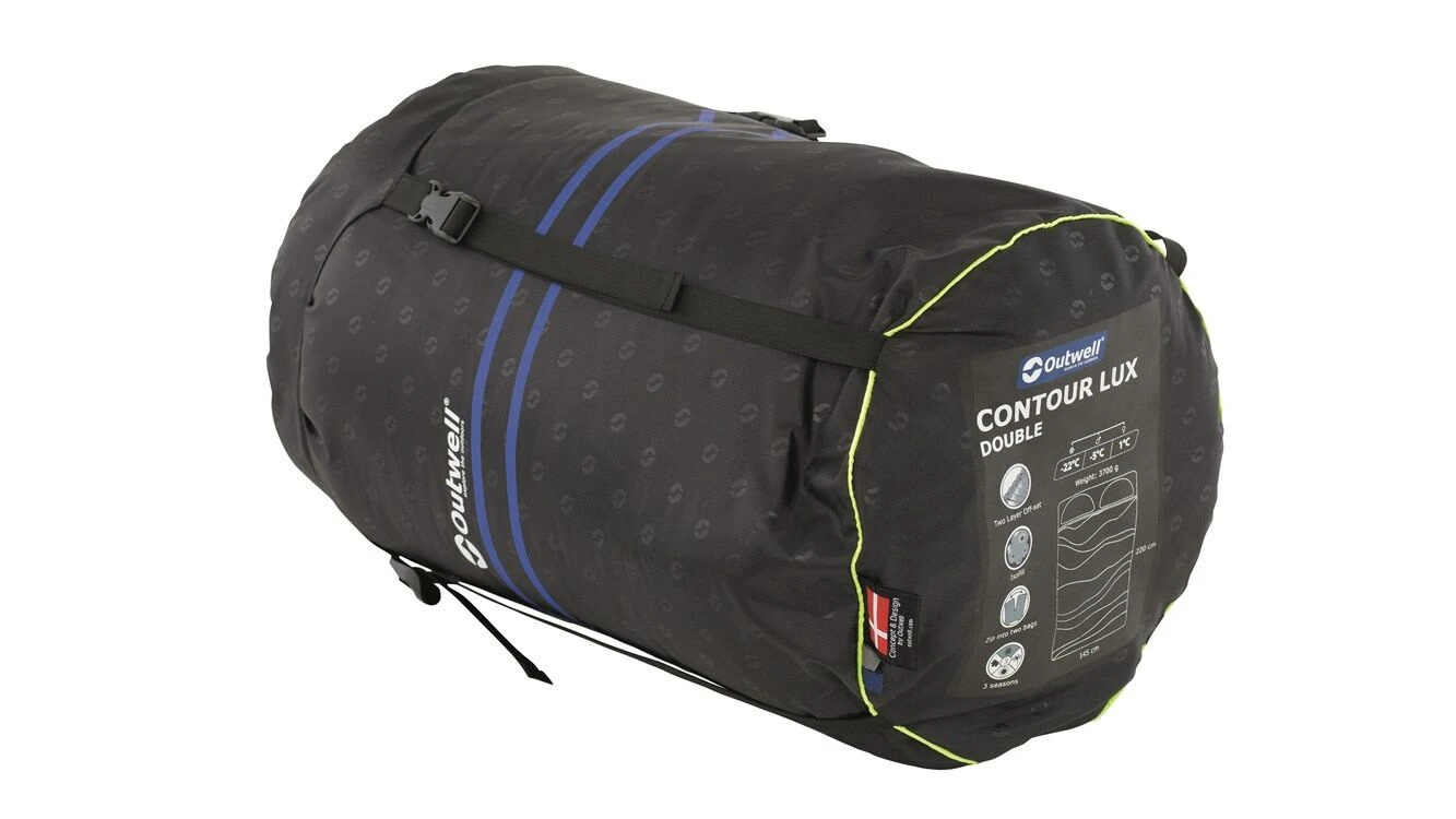 Outwell Contour Lux Double Sleeping Bag 12 Outwell Contour Lux Double Sleeping Bag - Image 10