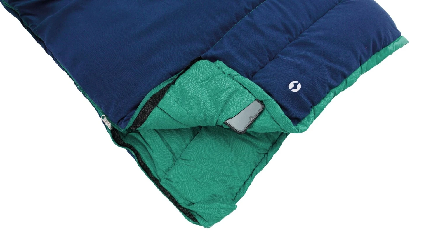 Outwell Champ Kids Sleeping Bag (Ocean Blue) 6 Outwell Champ Kids Sleeping Bag (Ocean Blue) - Image 4