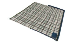 Outwell Camper Lux "L" Sleeping Bag Deep Blue (2023) -Camping Sales Store 230392 camper lux left side zipper feature photo3