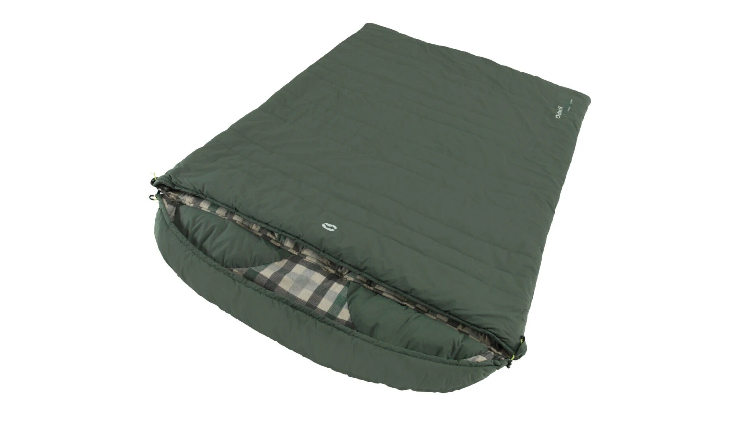 Outwell Camper Lux Double Sleeping Bag - Forest Green (2023) 3 Outwell Camper Lux Double Sleeping Bag - Forest Green (2023)