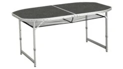 Outwell Hamilton Folding Table With Adjustable Height