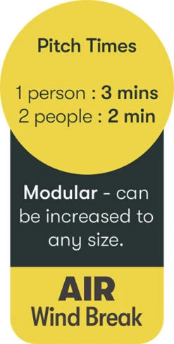 Quest Falcon Airshield 160 - 1 Panel Extension (2022) 23 Quest Falcon Airshield 160 - 1 Panel Extension (2022) -Camping Sales Store a1039 9 midsize