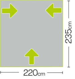 Quest Falcon 220 Poled Porch Caravan Awning (2022) 17 Quest Falcon 220 Poled Porch Caravan Awning (2022) -Camping Sales Store a3500 7 midsize
