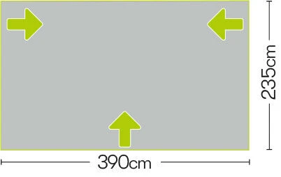 Quest Falcon Air 390 Porch Awning (2022) 6 Quest Falcon Air 390 Porch Awning (2022) - Image 4