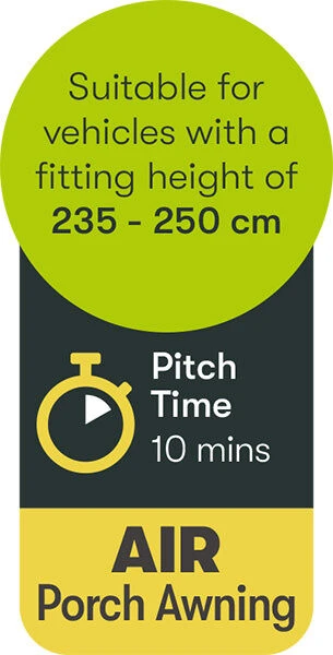 Quest Falcon Air 390 Porch Awning (2022) 7 Quest Falcon Air 390 Porch Awning (2022) - Image 5