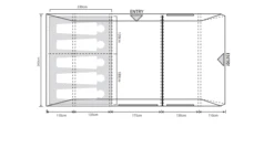 Outdoor Revolution Airedale 5.0s Tent (2022) -Camping Sales Store airedale 5s 1