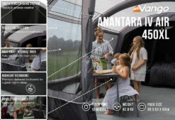 Vango Airbeam Vango Anantara IV 450xl Air Tent (2023) -Camping Sales Store anantara iv air 450xl low res