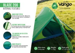 Vango Blade 200 Tent (2022) 15 Vango Blade 200 Tent (2022) -Camping Sales Store blade 2002