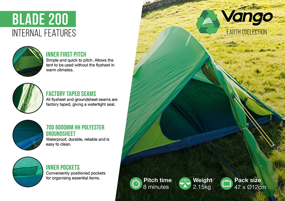 Vango Blade 200 Tent (2022) 9 Vango Blade 200 Tent (2022) - Image 7