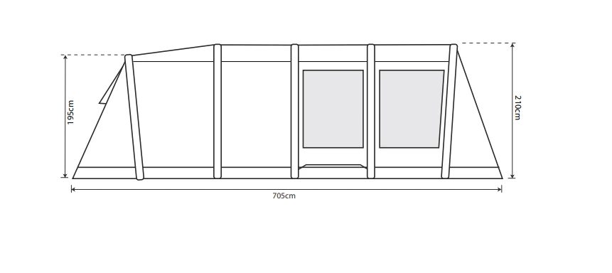 Outdoor Revolution Camp Star 600 Tent Bundle 5 Outdoor Revolution Camp Star 600 Tent Bundle - Image 3