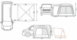 Outdoor Revolution F/G Cayman High Awning (255-305cm) 9 Outdoor Revolution F/G Cayman High Awning (255-305cm) -Camping Sales Store cayman fg fp 2
