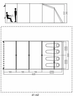 Coleman Castle Pines 4L Blackout Tent (2022) 13 Coleman Castle Pines 4L Blackout Tent (2022) -Camping Sales Store col fp 2000037066 castle pines 4l
