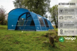 Vango Airbeam Vango Aether Air 600XL Tent (2022) 18 Vango Airbeam Vango Aether Air 600XL Tent (2022) -Camping Sales Store earth collection airbeam infographics call outs8