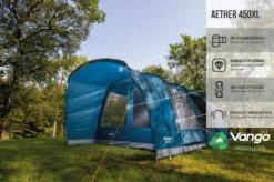 Vango Aether Poled 450XL Tent (2022) 16 Vango Aether Poled 450XL Tent (2022) -Camping Sales Store earth collection poled infographics call outs6