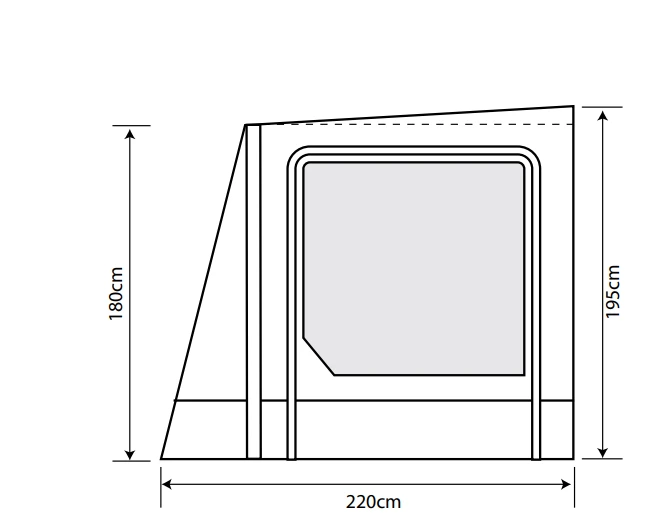 Outdoor Revolution Eclipse Pro Annex 4 Outdoor Revolution Eclipse Pro Annex - Image 2