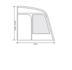 Outdoor Revolution Eden Air 390 Caravan Awning (2022) 12 Outdoor Revolution Eden Air 390 Caravan Awning (2022) -Camping Sales Store eden air 390 floor2