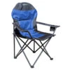 Outdoor Revolution High Back Chair XL Navy Blue And Black -Camping Sales Store fur2134 highbackxl blueblack l1