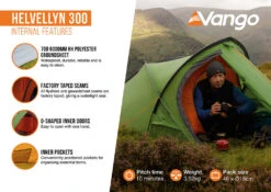 Vango Helvellyn 300 Tent (2022) 14 Vango Helvellyn 300 Tent (2022) -Camping Sales Store helvellyn 3002