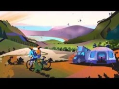 Vango Airbeam Vango Airhub Hexaway II Tall Awning (2022) -Camping Sales Store hqdefault 11