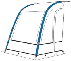 Westfield Travel Smart Lynx 200 Air Caravan Awning (2022) -Camping Sales Store lynx 8 midsize