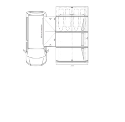 Outdoor Revolution Movelite T4E PC Highline Awning (255-305cm) (2023) 15 Outdoor Revolution Movelite T4E PC Highline Awning (255-305cm) (2023) -Camping Sales Store movelite t4e floor1 1 1