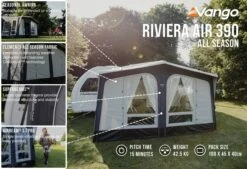 Vango Airbeam Vango Riviera Air 390 Elements All Season Caravan Awning (2023) 17 Vango Airbeam Vango Riviera Air 390 Elements All Season Caravan Awning (2023) -Camping Sales Store riviera air 390 as