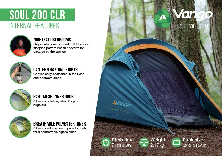 Vango Soul 200 CLR Tent 8 Vango Soul 200 CLR Tent - Image 6