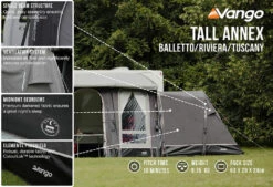 Vango Airbeam Vango Tall Annex Elements ProShield (Balletto And Tuscany) 10 Vango Airbeam Vango Tall Annex Elements ProShield (Balletto And Tuscany) -Camping Sales Store tall annex elements proshield ballettorivieratuscany low res