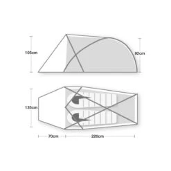 Wild Country Trisar 2 Tent (2022) 7 Wild Country Trisar 2 Tent (2022) -Camping Sales Store trisar 2 ss20 floorplan 1500px 72dpi