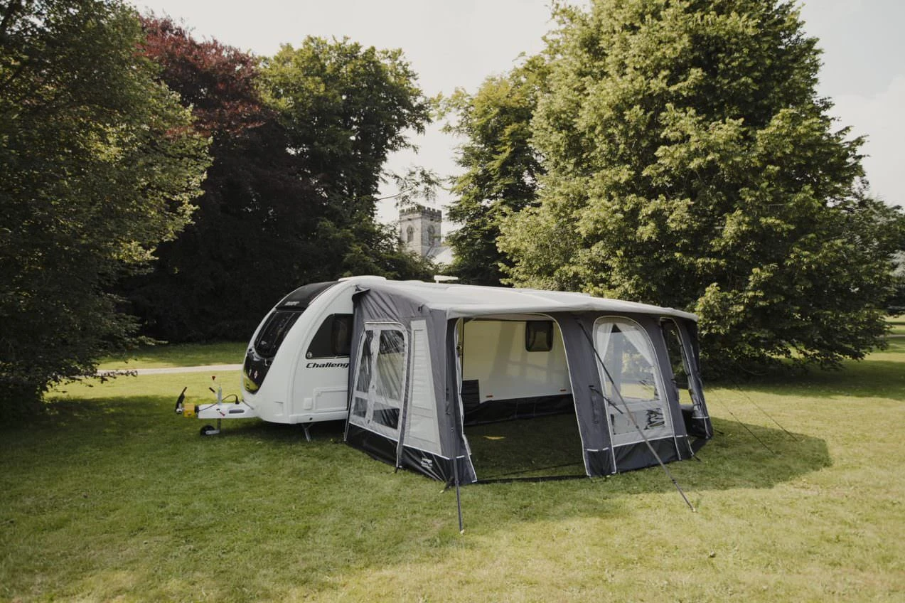 Vango Airbeam Vango Tuscany Air 500 Elements Proshield Caravan Awning (2023) 3 Vango Airbeam Vango Tuscany Air 500 Elements Proshield Caravan Awning (2023)