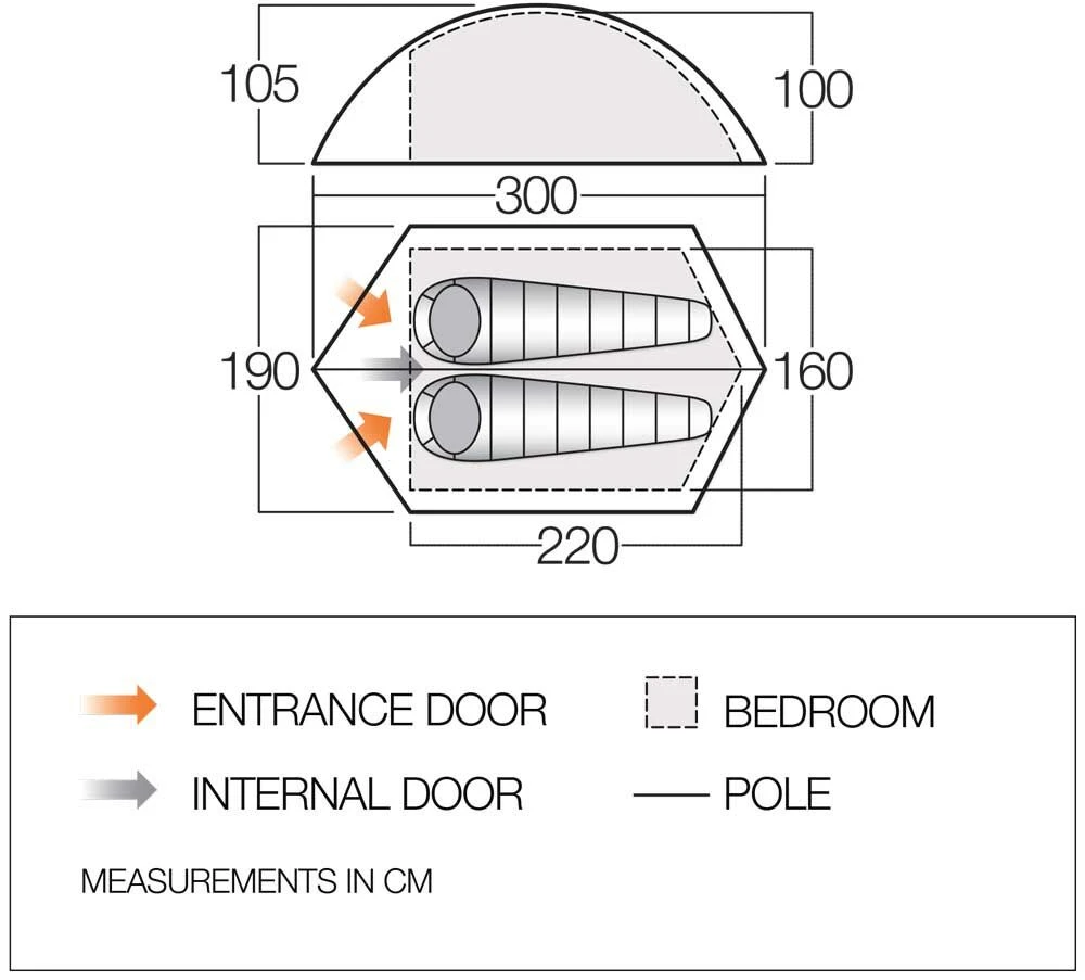 Vango Blade 200 Tent (2022) 5 Vango Blade 200 Tent (2022) - Image 3