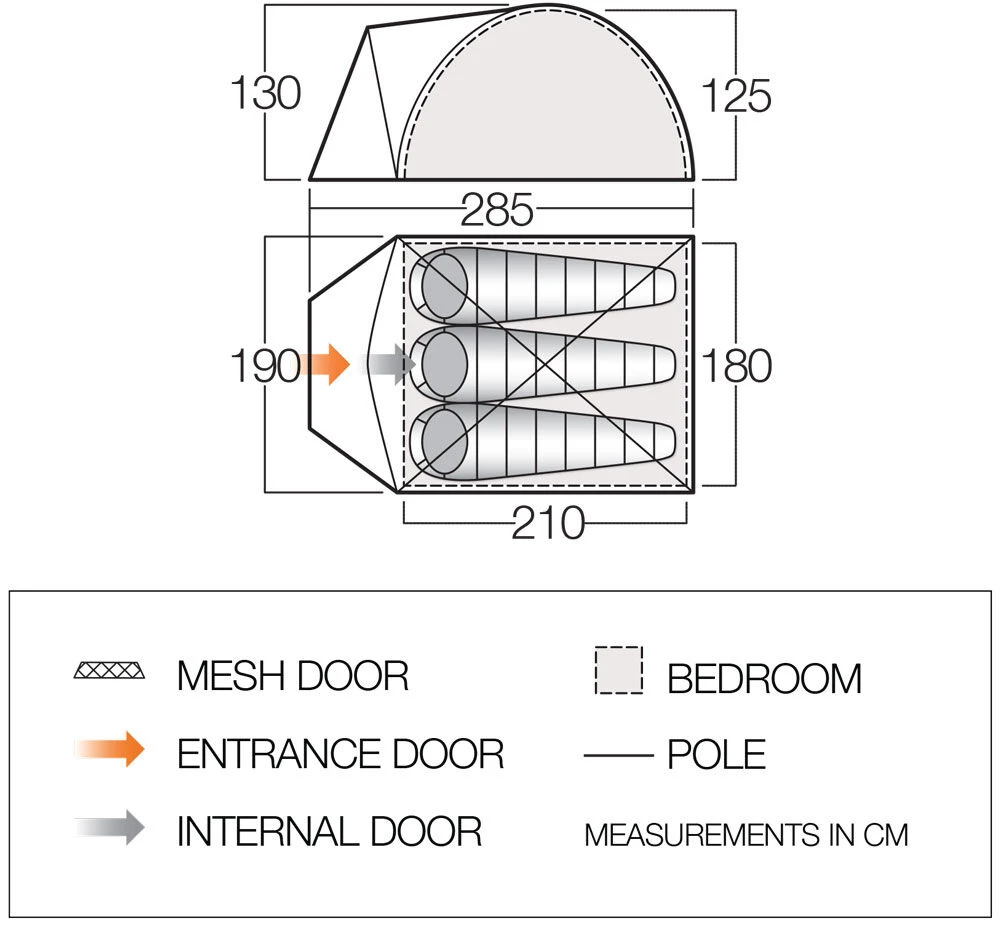 Vango Alpha 300 Tent (2021) 5 Vango Alpha 300 Tent (2021) - Image 3