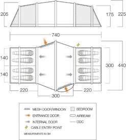 Vango Airbeam Vango Vesta Air 850xl Tent (2023) Bundle 22 Vango Airbeam Vango Vesta Air 850xl Tent (2023) Bundle -Camping Sales Store vango 2022 tents floorplan vesta air 850xl