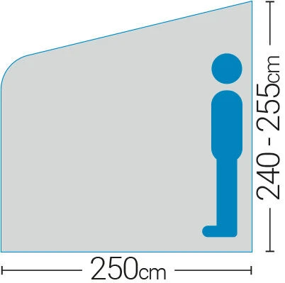 Westfield Vega 330 Performance Air Porch Awning (240 - 255cm) 5 Westfield Vega 330 Performance Air Porch Awning (240 - 255cm) - Image 3
