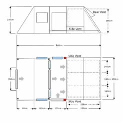 Wild Country Zonda 6EP Tent (2022) 13 Wild Country Zonda 6EP Tent (2022) -Camping Sales Store zoom zonda 6ep 5